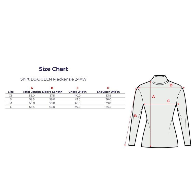 Cămașă de călărie pentru femei EQUESTRIAN QUEEN Mackenzie 24AW