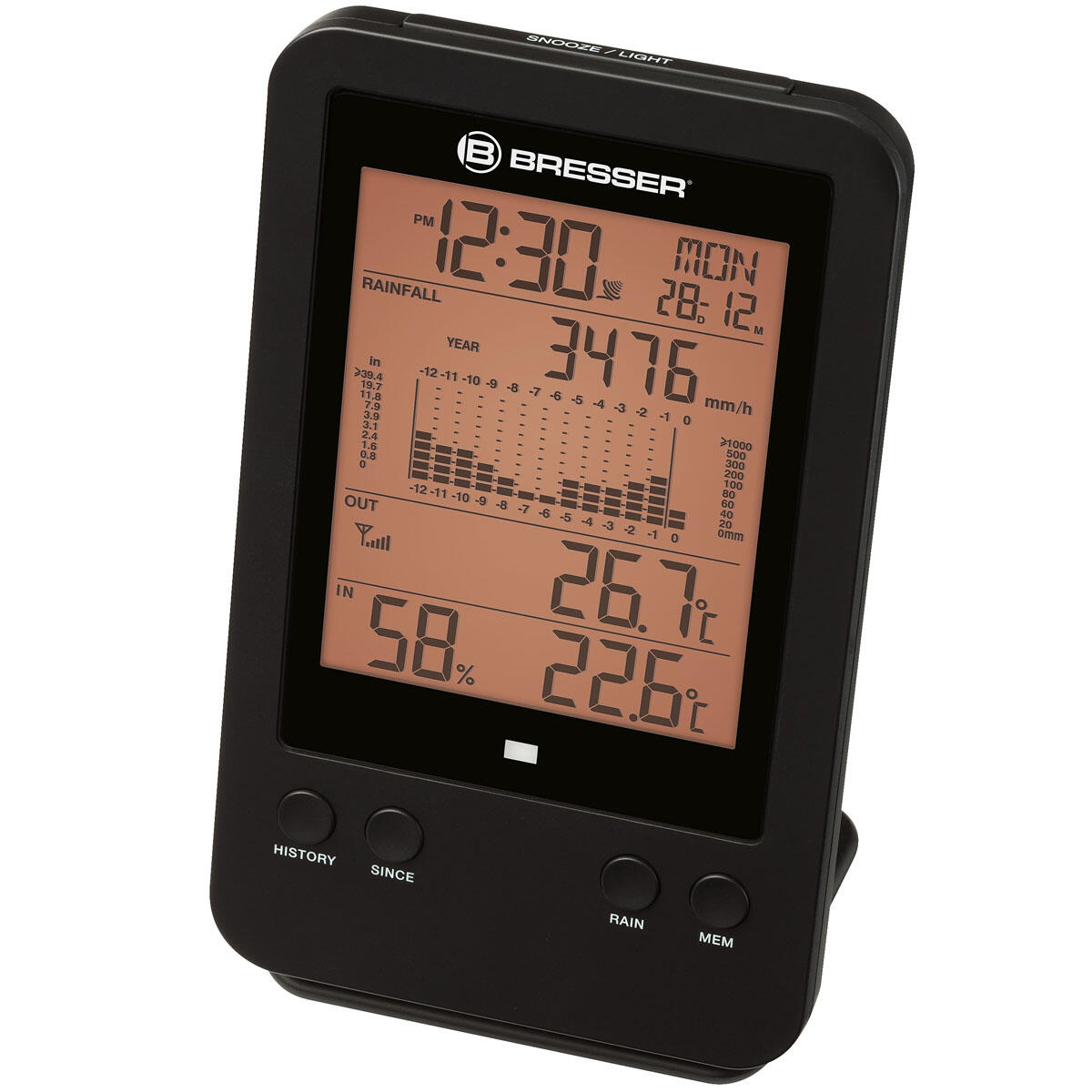 BRESSER professionele Regenmeter 2/6