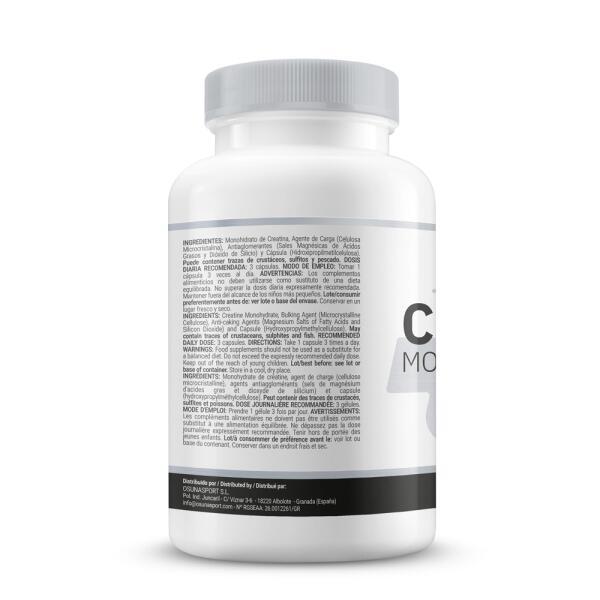 Creatine (creapure) 3g - 120 vegetable capsules de Masmusculo 5/6
