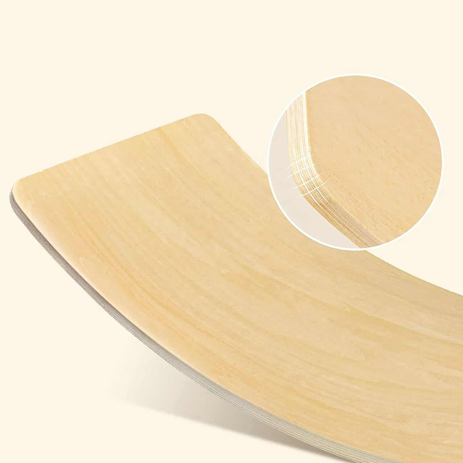 Balance Board Lama XL – Holz-Wippbrett für Kinder 7/7