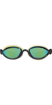 Huub pinnacle air seal zwembril - aqua/ fluo geel