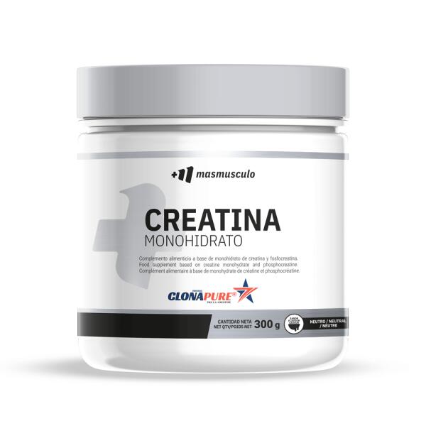 Creatina Monohidrato Clonapure® - 300g Neutro MASMUSCULO 4/6