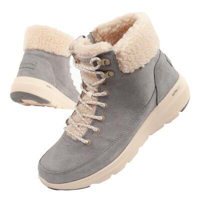 Wintersportschoenen voor dames skechers glacial ultra-woodlands