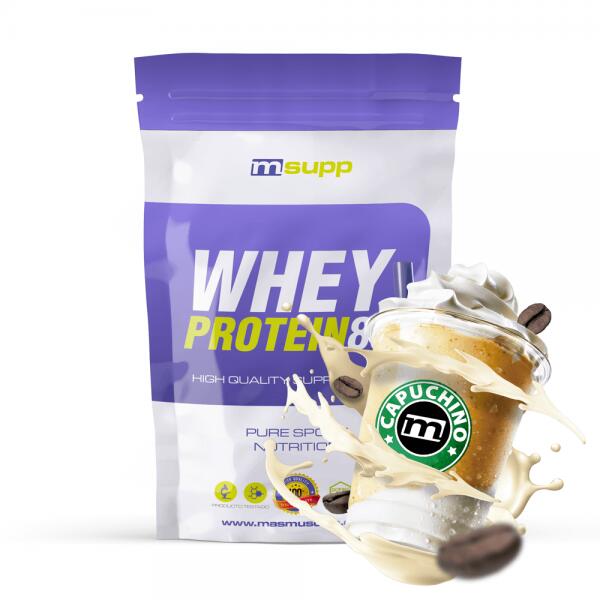 Mmsupplements - Whey Protein80 - 1kg Cappuccino De Masmusculo Supplements - Whey Protéine - Taille Unique - Decathlon