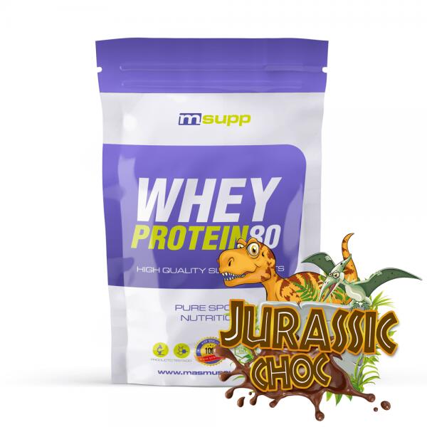 Whey Protein80 - 1Kg Jurassic Choc MASmusculo