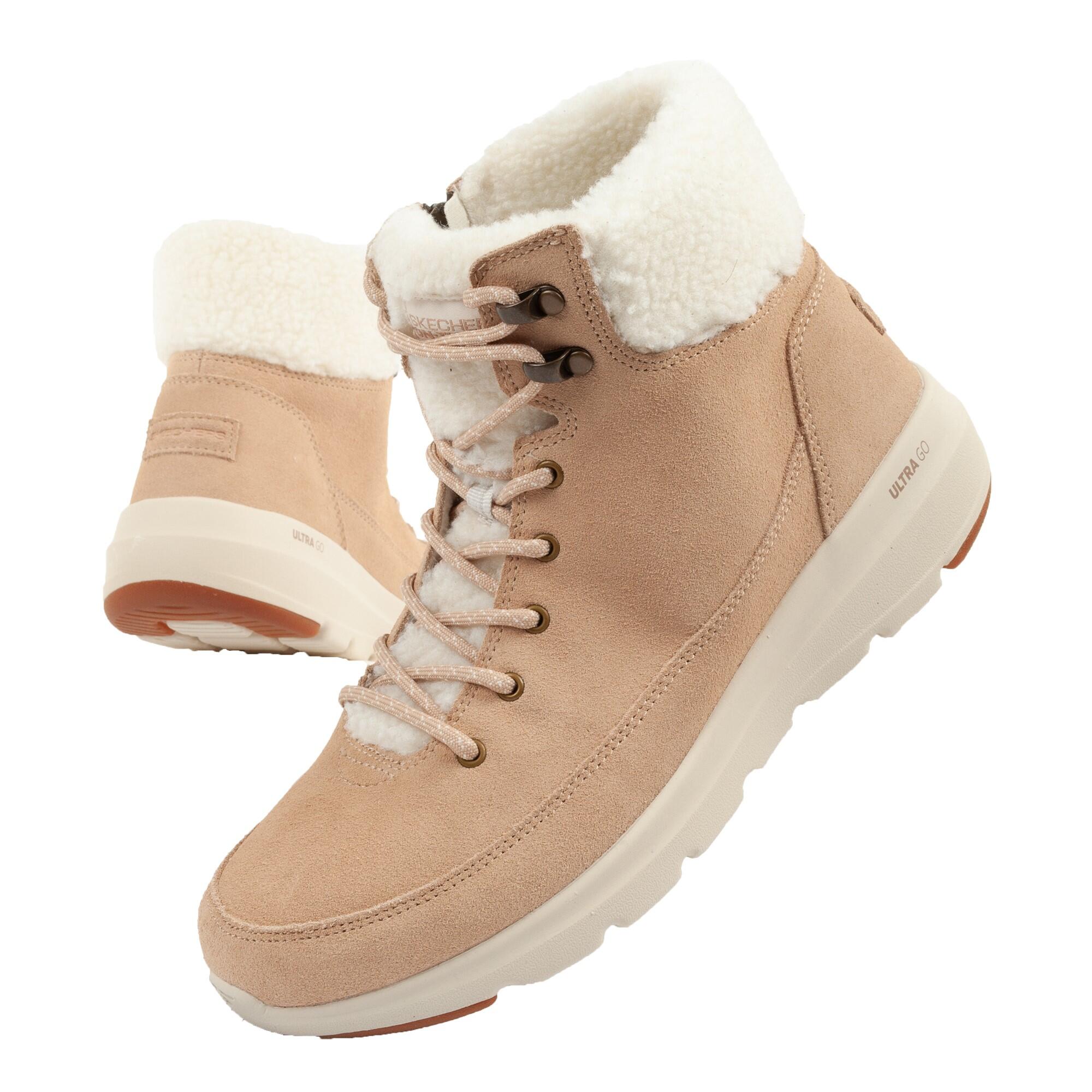 SKECHERS Dámské zimní sportovní boty Glacial Ultra-Woodlands