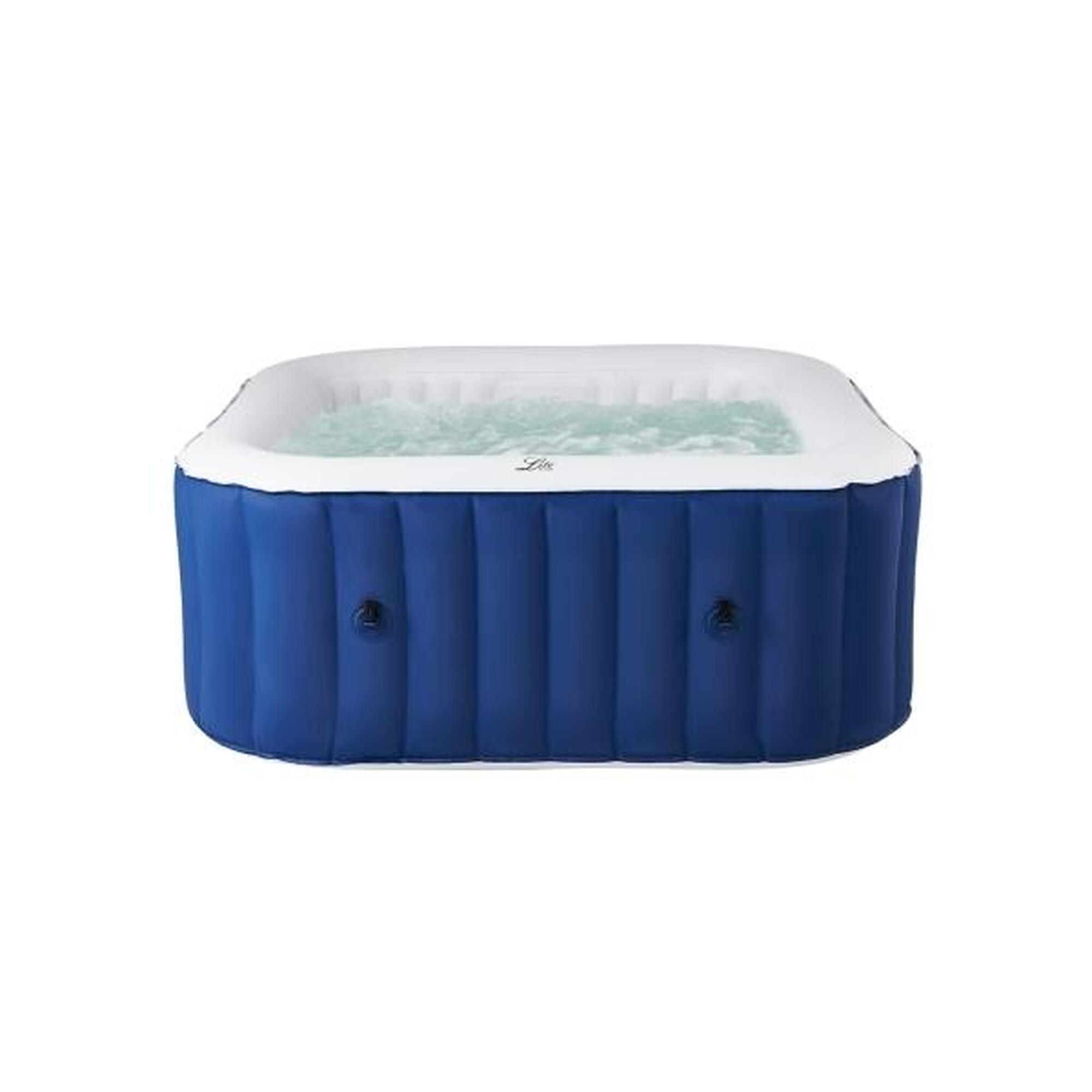 Basen z hydromasażem nadmuchiwany kwadratowy MSpa Lite Orbit 158cm 4os 650L