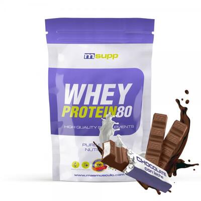 Whey Protein80 - 1Kg Sueño de Fresa MM Supplements