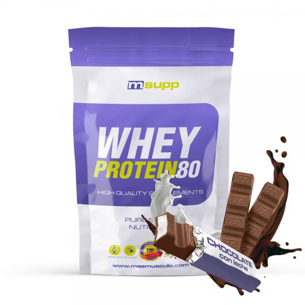 Mmsupplements - Whey Protein80 - 1kg Chocolat Au Lait De Masmusculo Supplements - Whey Protéine - Taille Unique - Decathlon
