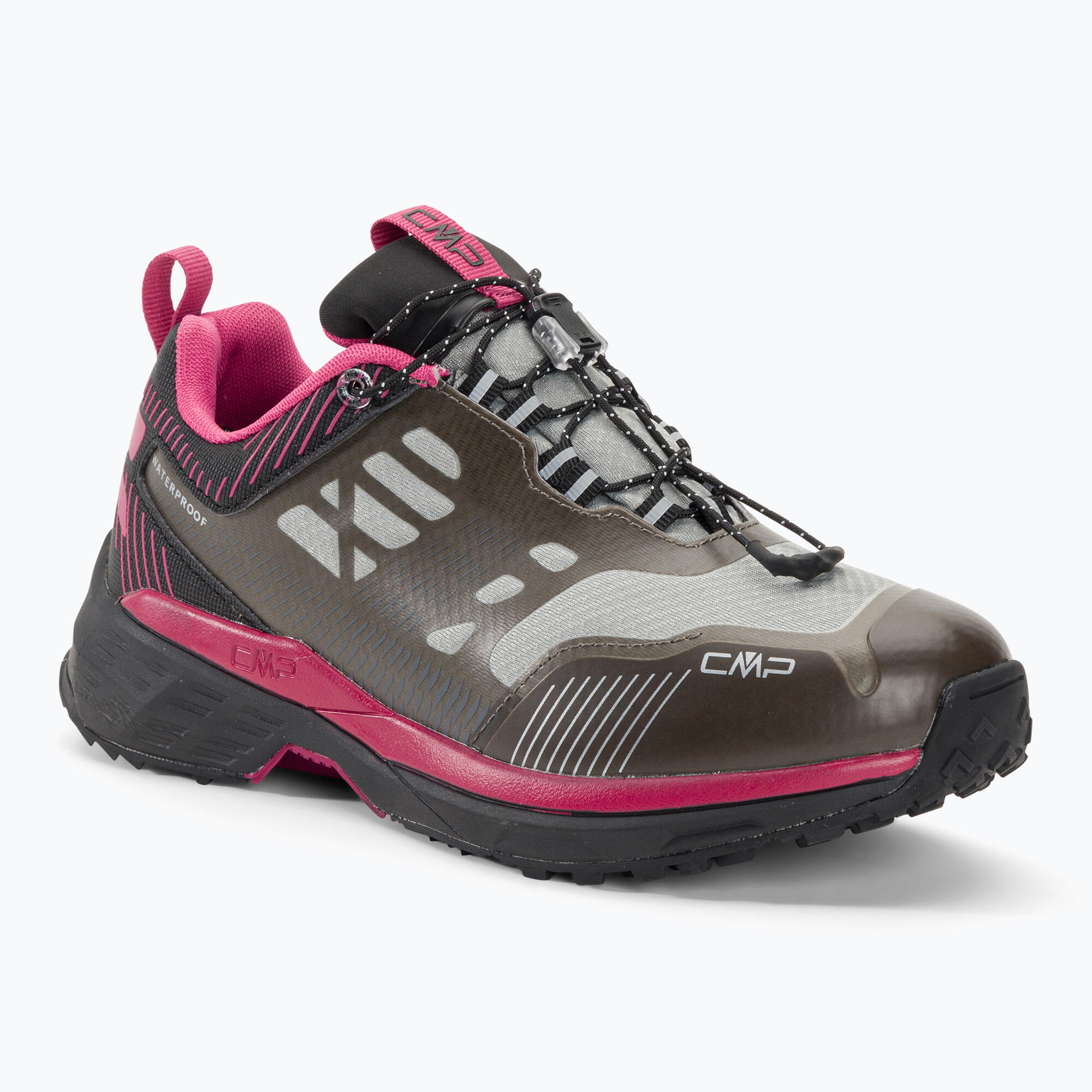Cmp - Chaussures De Randonnée Femme Cmp Pohlarys Low Wp - Chaussures De Sport - Gris - 38 - Decathlon