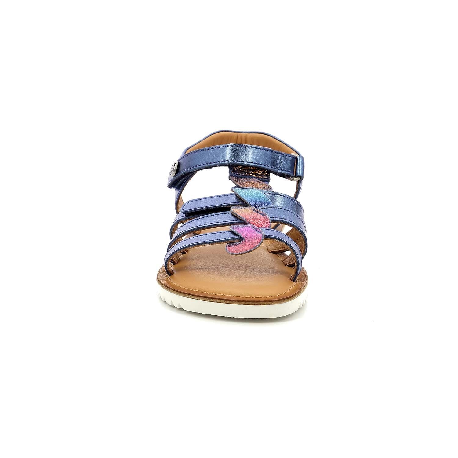 Sandały dziecięce Kickers BRAHMIA MARINE METAL RAINBOW 4/5