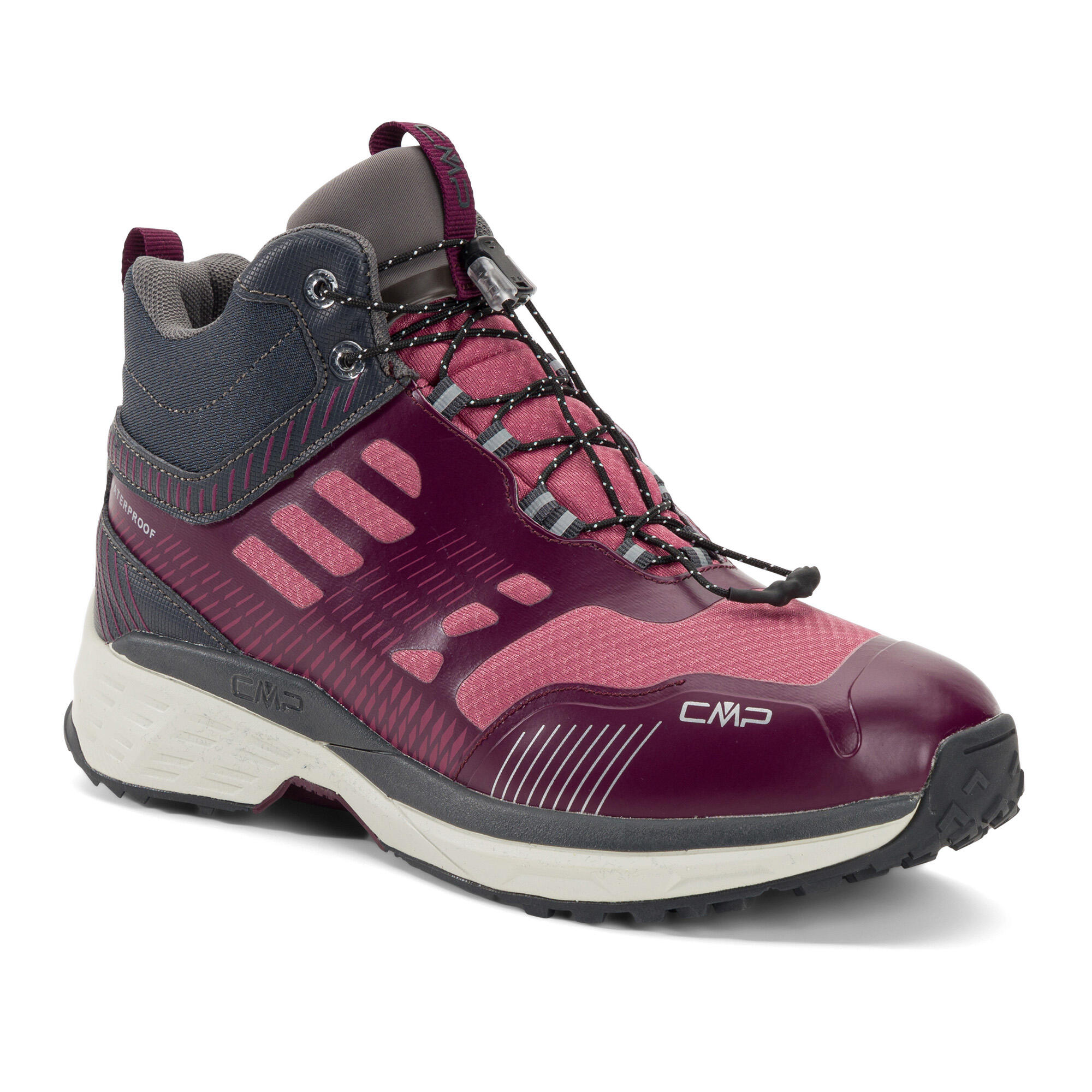 Cmp - Chaussures De Randonnée Femme Cmp Pohlarys Mid Wp - Chaussures De Sport - Rose - 37 - Decathlon