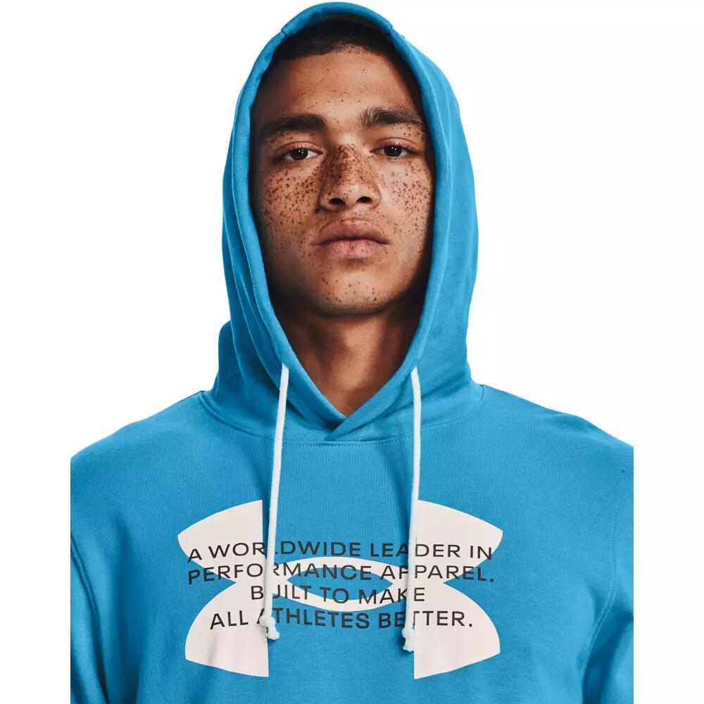 Bluza męska Under Armour Rival Terry Logo Hoodie 3/6