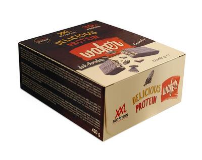 Delicious protein wafer - proteïne wafels - chocolade - 12 pack (12x40g)