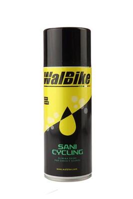 Walbike sani cycling elimina odori per casco e scarpe da bici 400ml