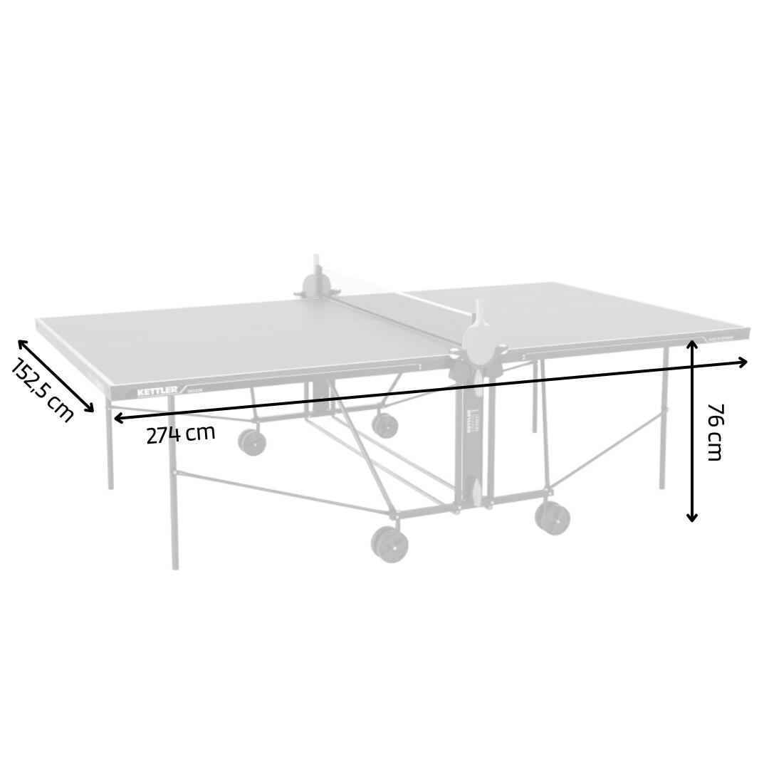 KETTLER tafeltennistafel K1 Outdoor 6/7