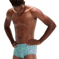 Cueca speedo allover digital 17 cm - coral flow - uk tamanho 38