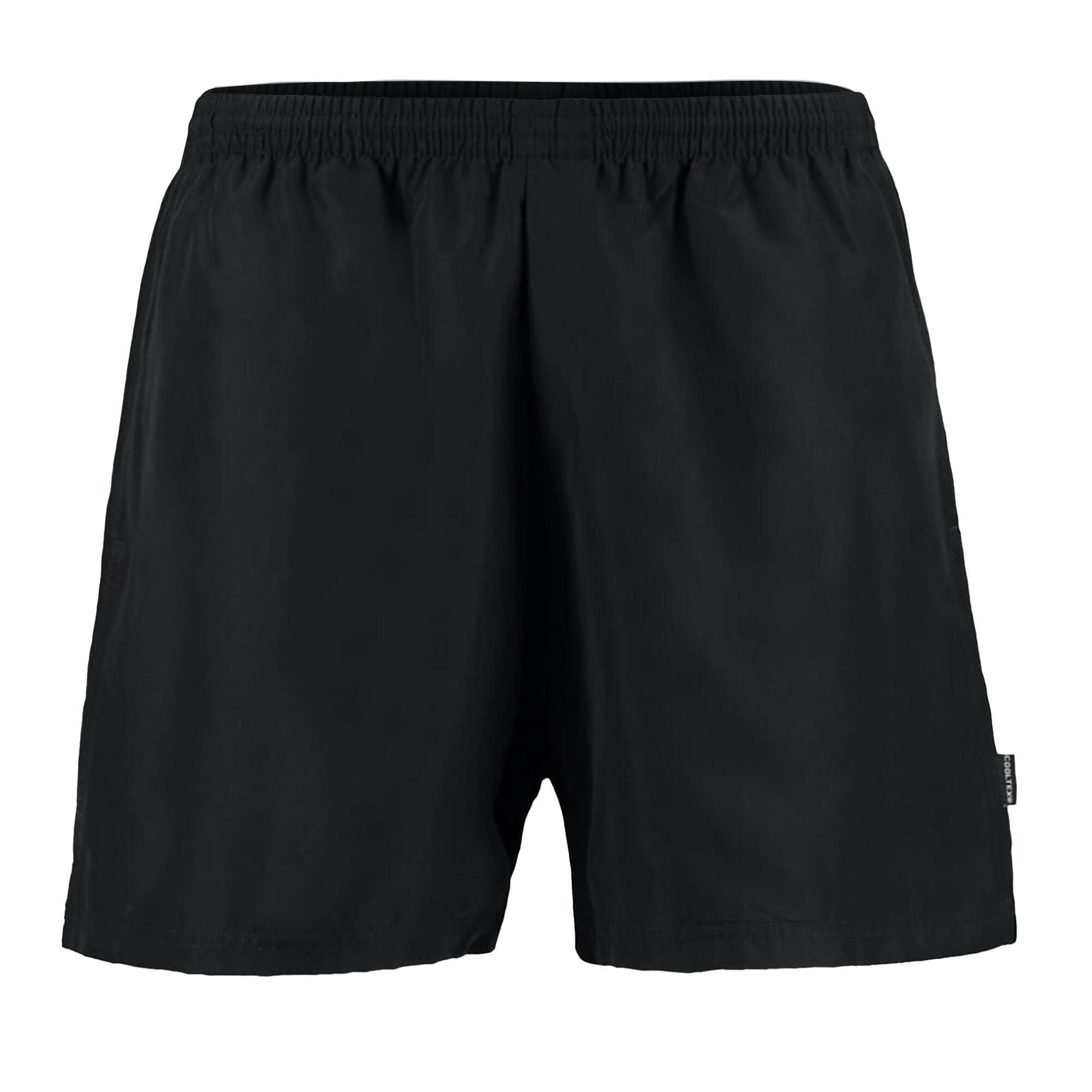 ® Mens Cooltex® Training Short / Mens Sportswear (Black) 2/3