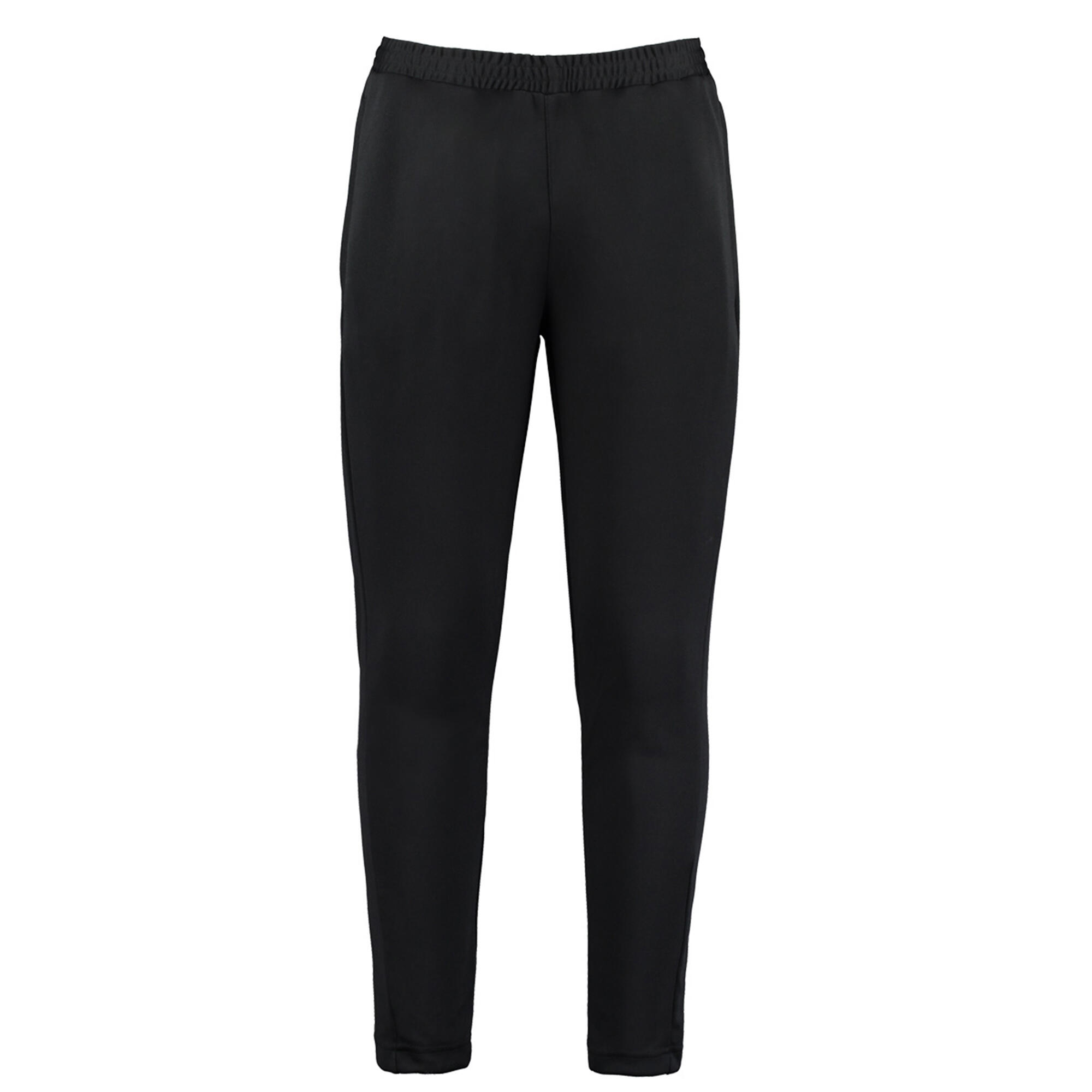 GAMEGEAR Adults Unisex Slim Fit Performance Track Pants (Black)