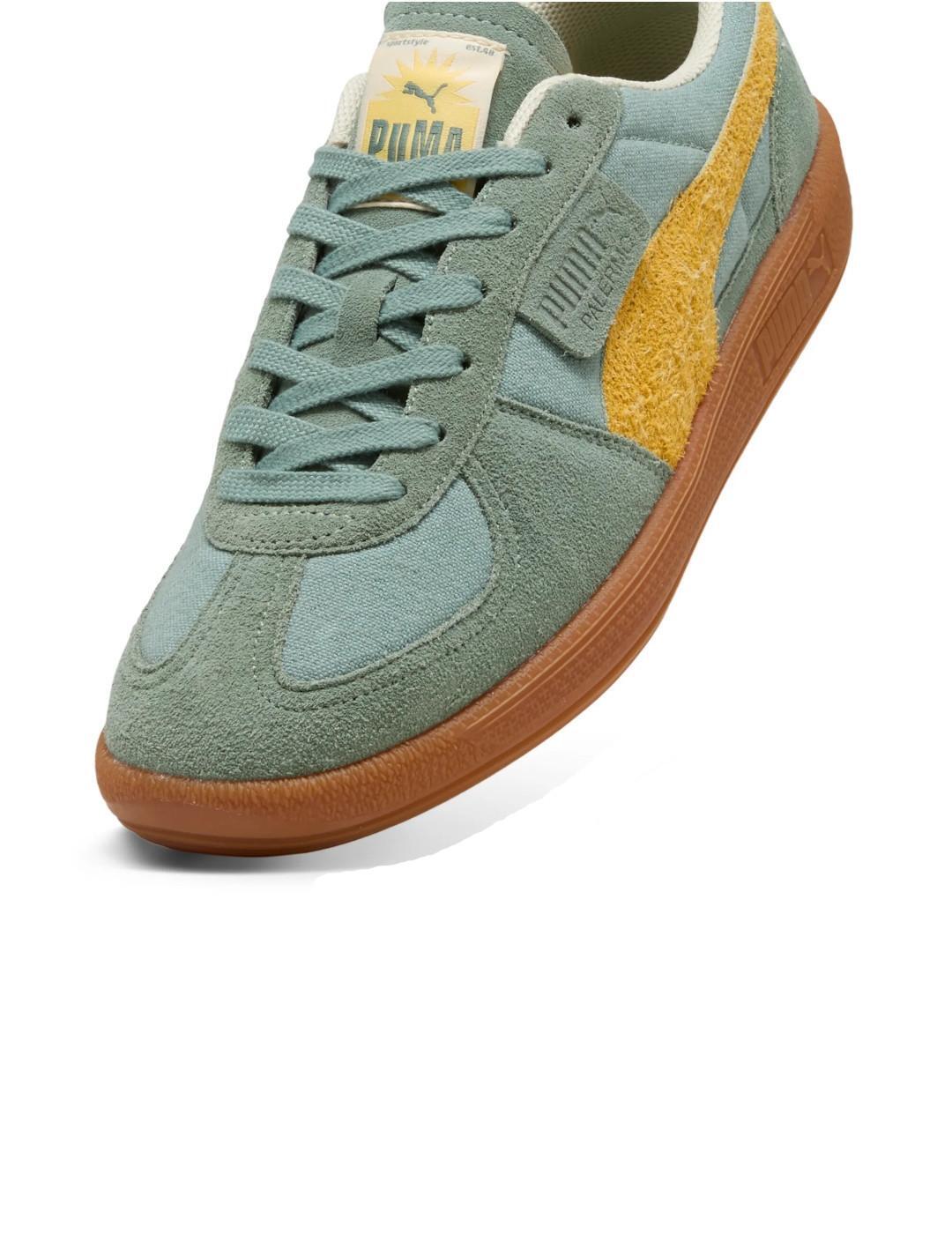 Sportschoenen Mannelijk Puma Palermo Weathered Moon Groen 5/7