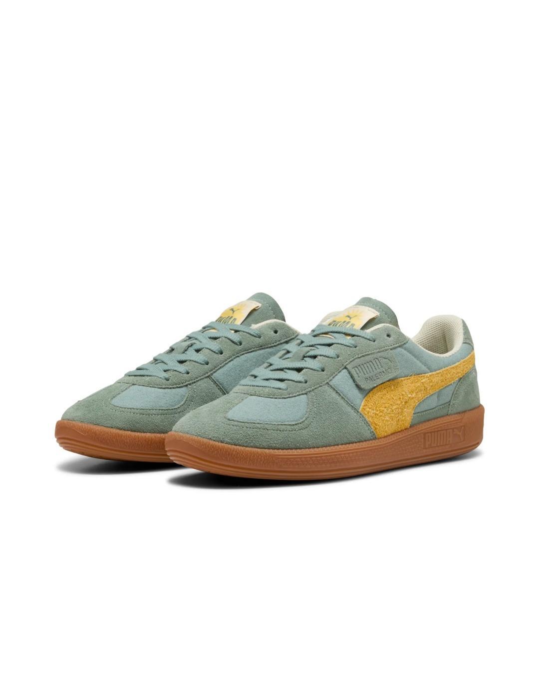 Sportschoenen Mannelijk Puma Palermo Weathered Moon Groen 3/7