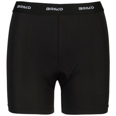 Mutande per donna in polyester variante nero da ciclismo