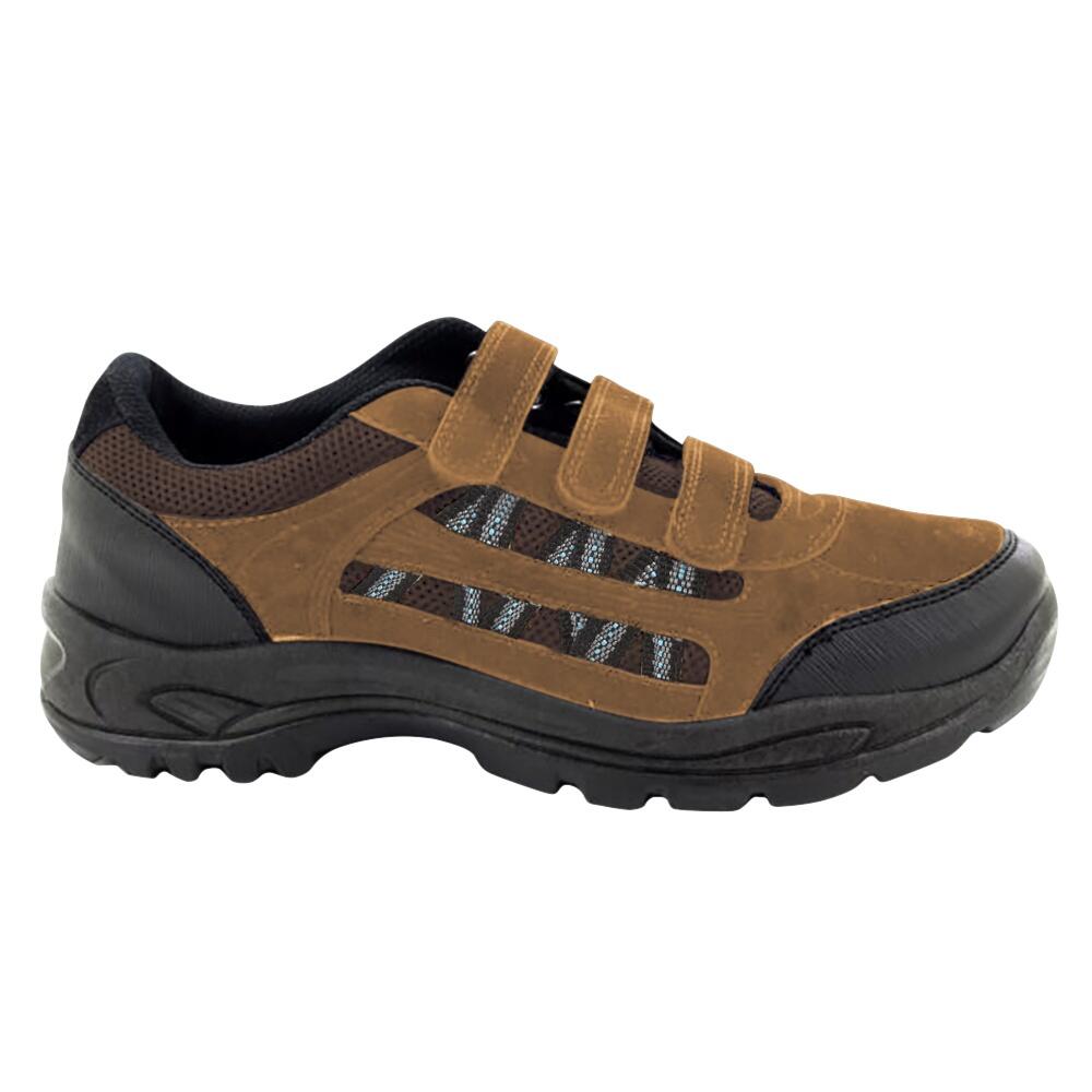 Ascend TrekkingSchuhe Wanderschuhe Wanderstiefel mit Klettverschluss Herren 2/3
