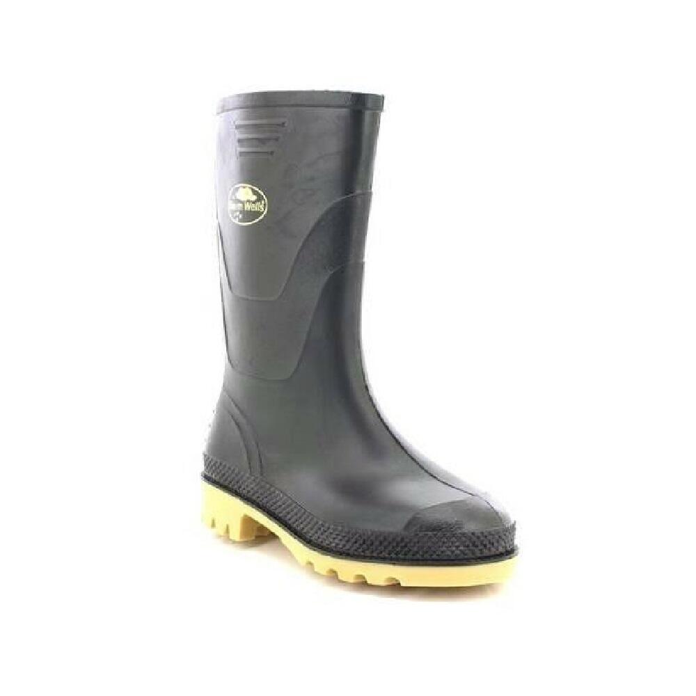 STORMWELLS Childrens/Kids Junior Wellingtons (Black)