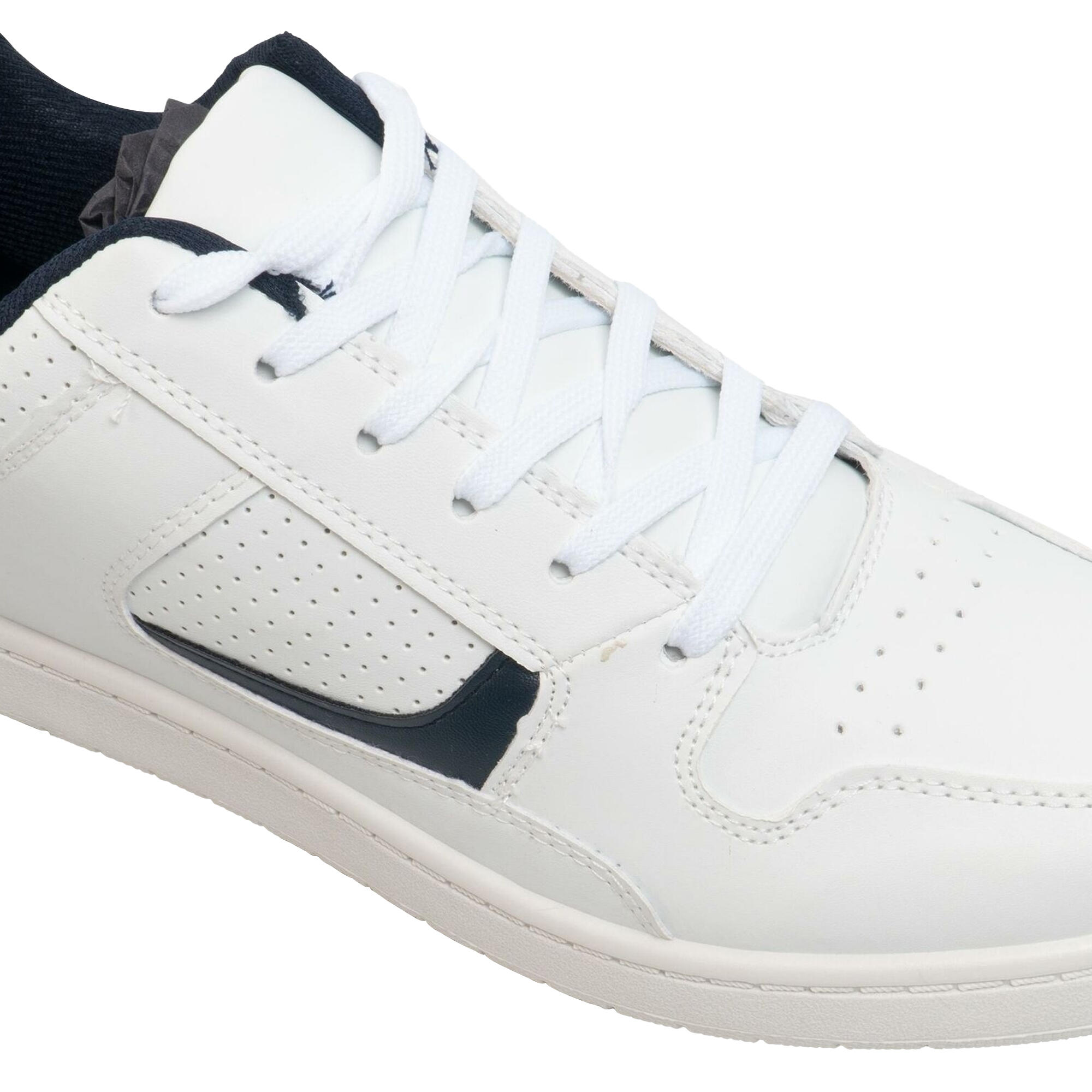 Euston Baskets Homme (Blanc/Bleu Marine) 4/4