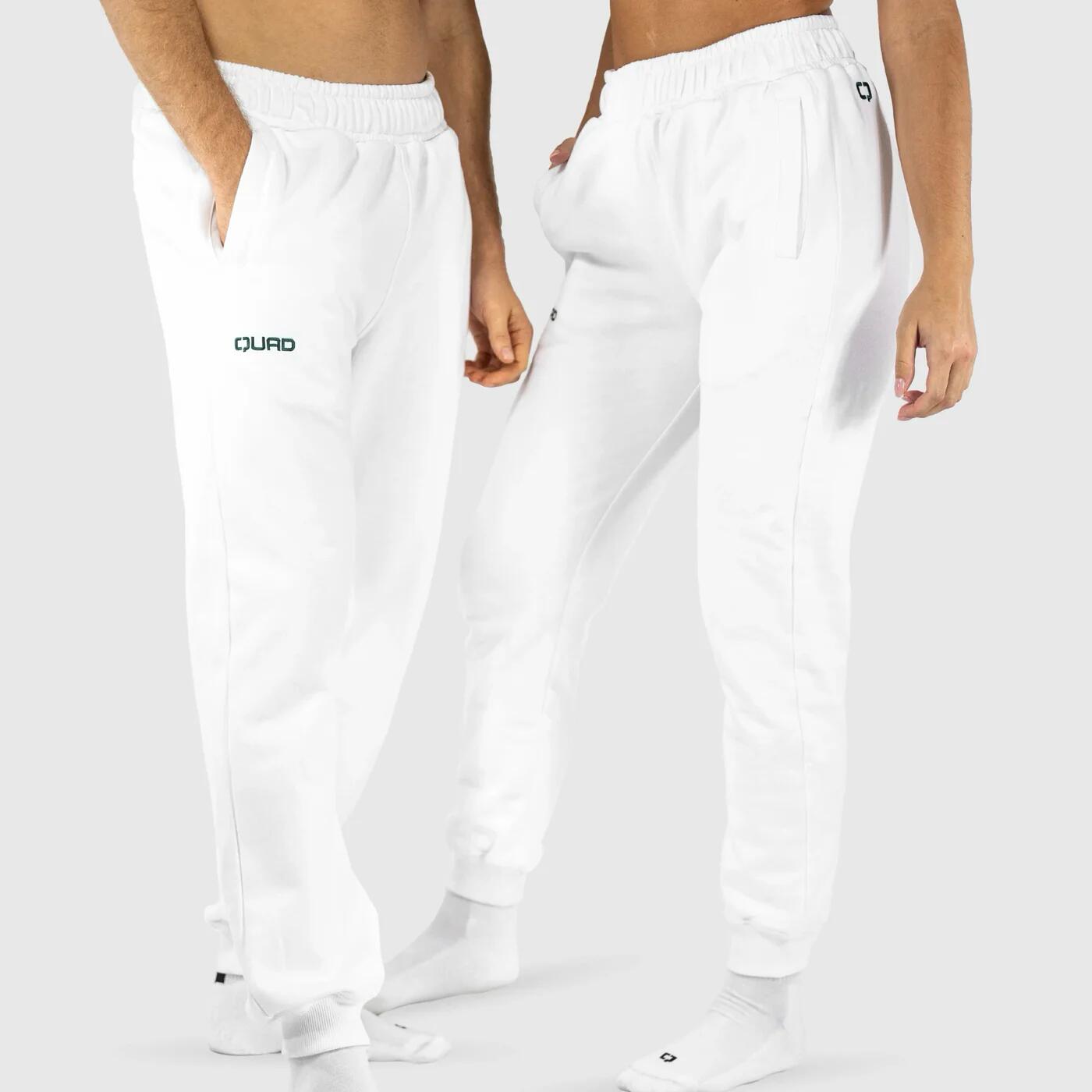 Calças sweat brancas