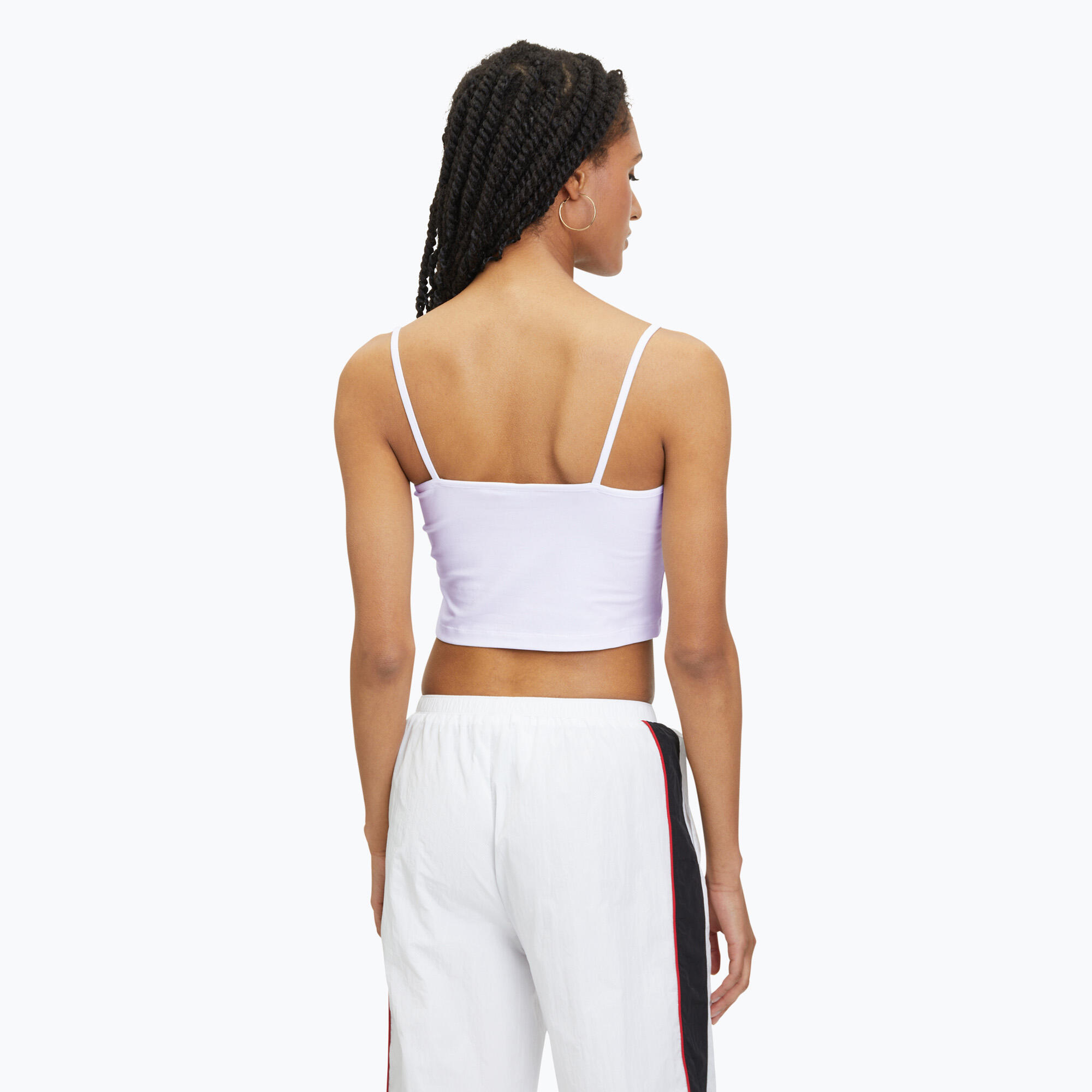 FILA Loni Cropped Spaghetti T-Shirt Femme 4/5