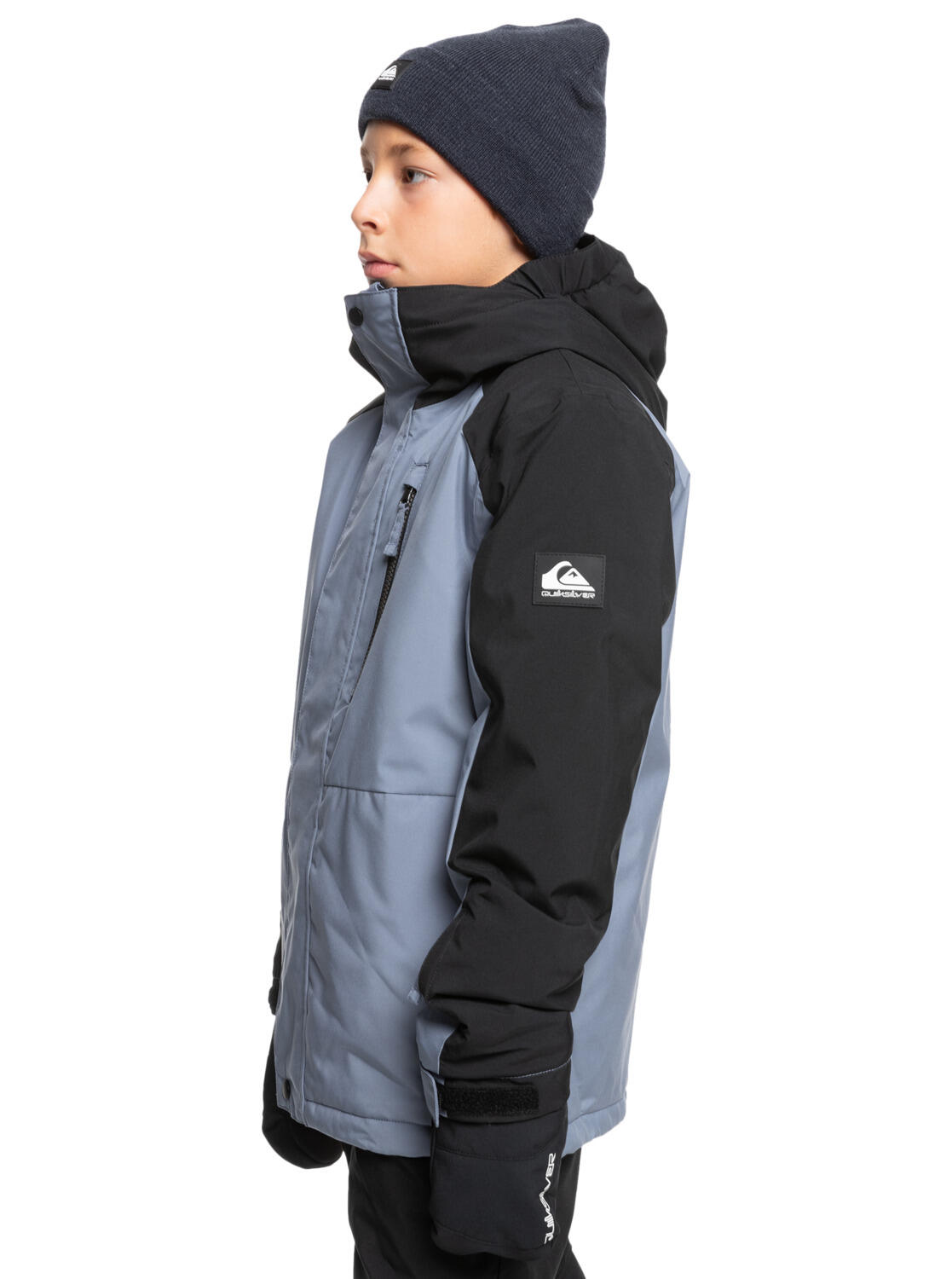 Chaqueta técnica snow MISSION BLOCK Gris Niño 3/4