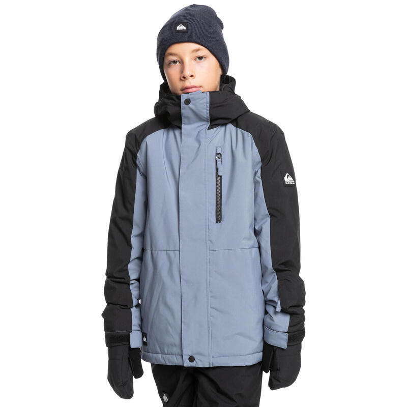Veste de snow technique MISSION BLOCK Gris Garçon