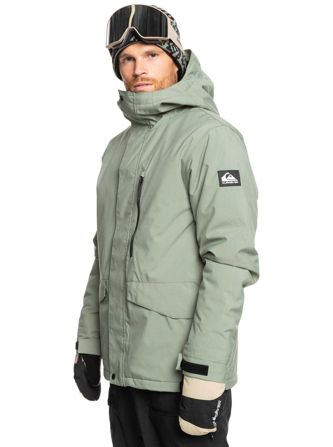 Chaqueta para Nieve MISSION SOLID Verde Hombre 3/4