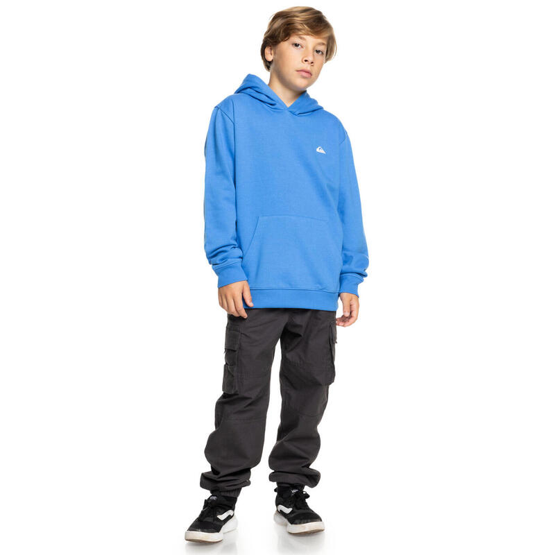 Bluza z kapturem dla Chłopcy BASIC Niebieski