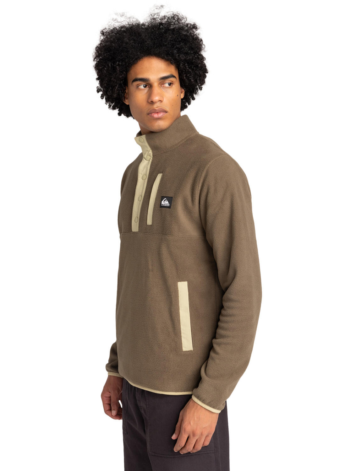 Polar de cuello alto NO DESTINATION Marrón Hombre 2/4