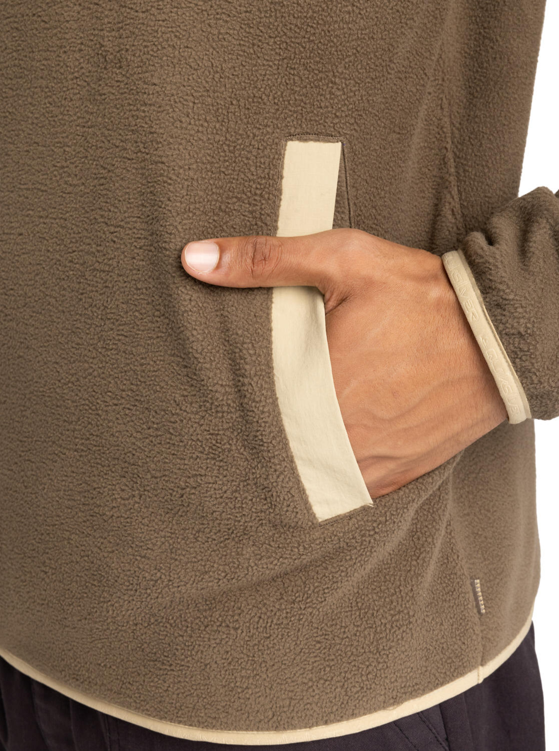 Polar de cuello alto NO DESTINATION Marrón Hombre 4/4