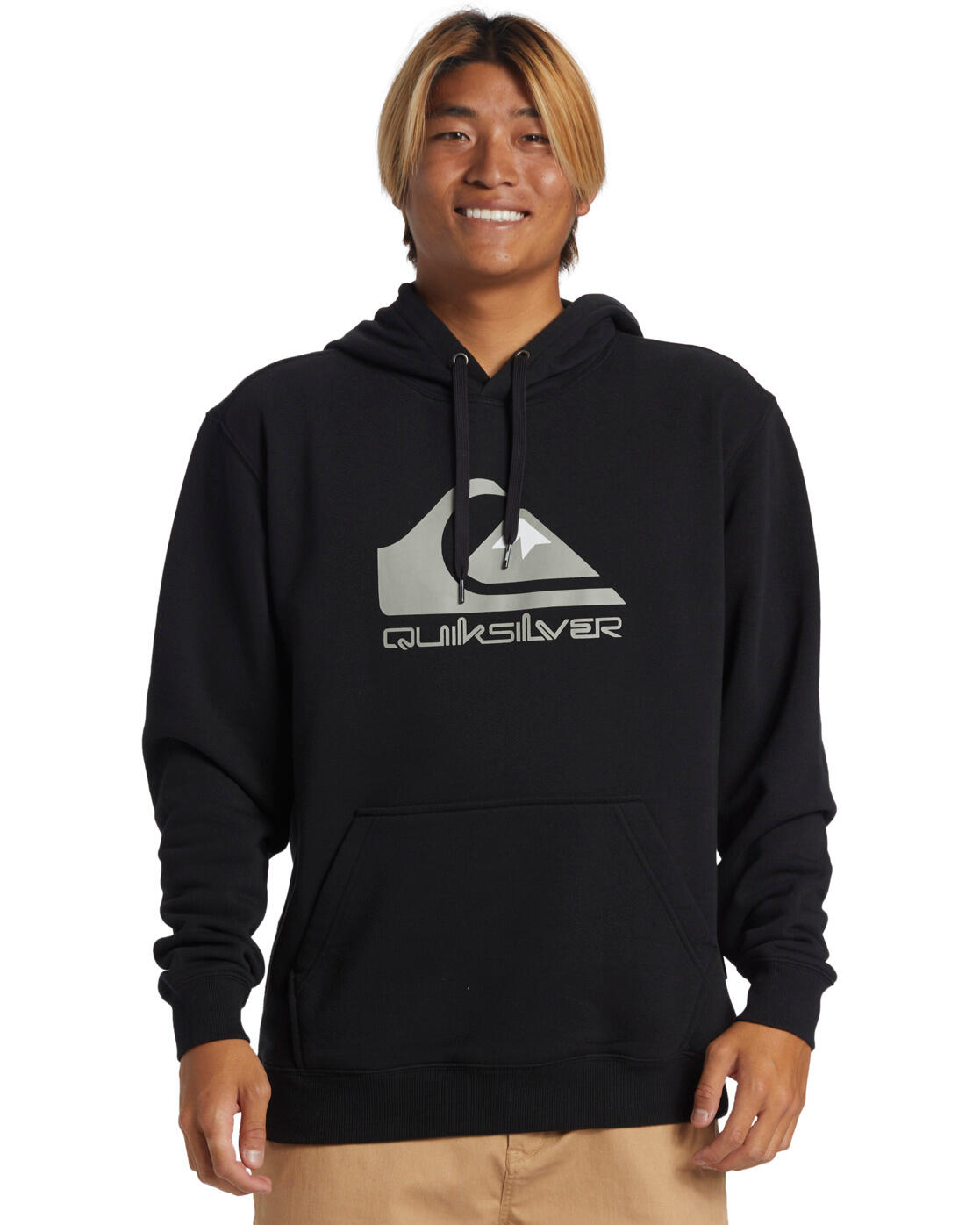 Sweatshirt quiksilver big logo para homem