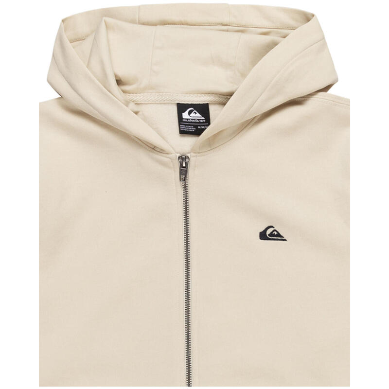 Bluza z kapturem z długim rękawem dla Chłopcy BASIC Biały