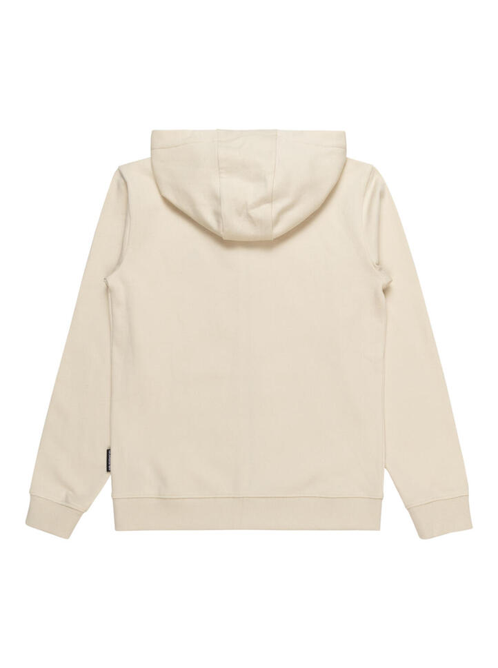 Bluza z kapturem z długim rękawem dla Chłopcy BASIC Biały
