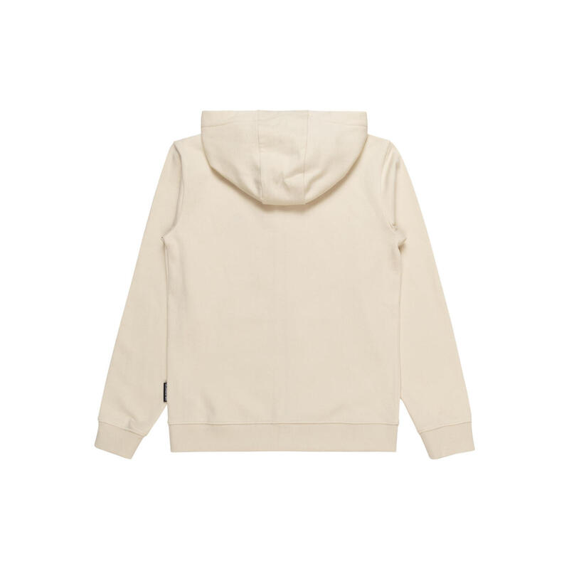 Bluza z kapturem z długim rękawem dla Chłopcy BASIC Biały