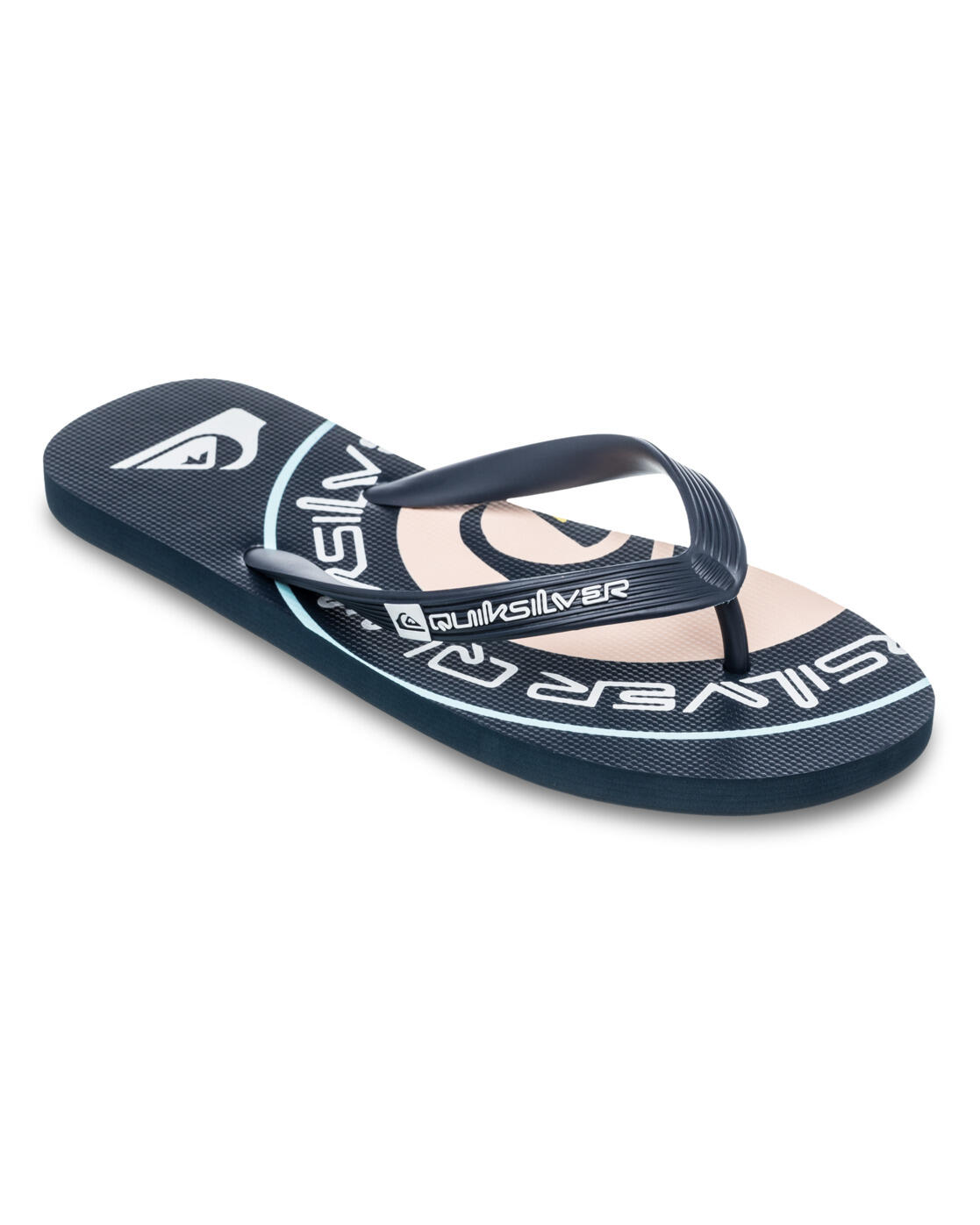 QUIKSILVER Strand Teenslippers JAVA ART Blau Heren