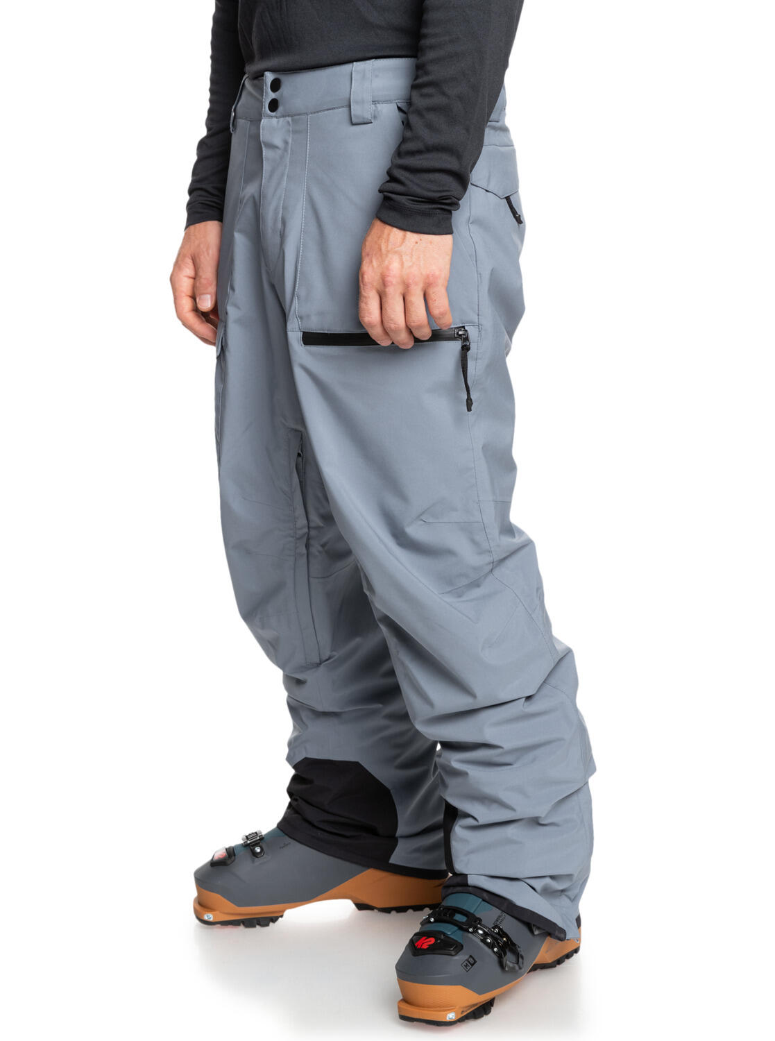 Schneehose UTILITY Grau Herren 3/5