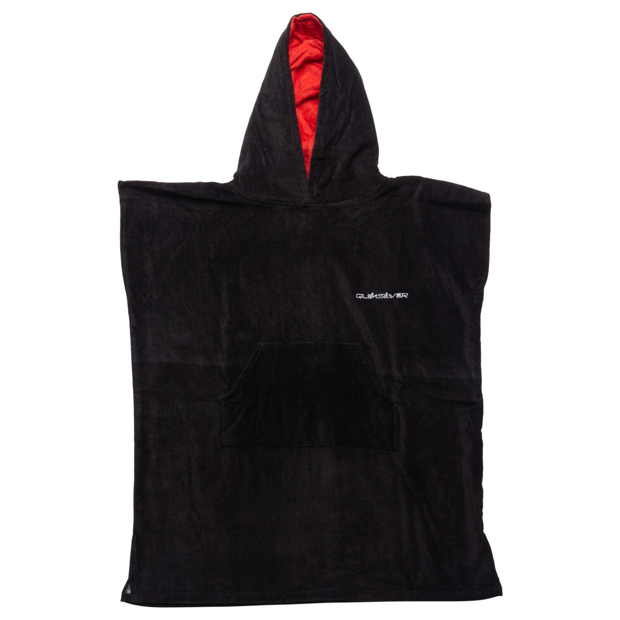 Quiksilver - Serviette De Plage Hoody Towel Noir Garçon - Serviette - Noir - No Size - Decathlon