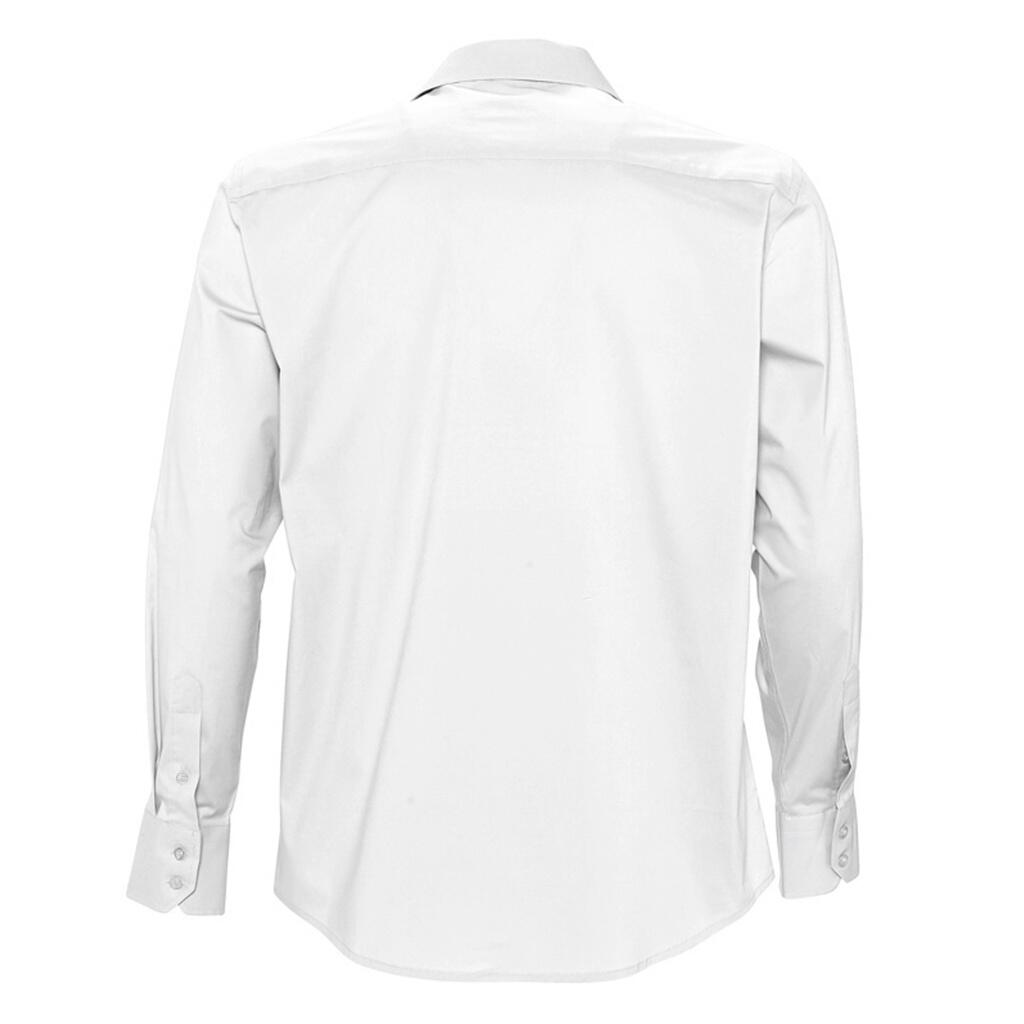 Chemise Manches Longues BRIGHTON Homme (Blanc) 2/4