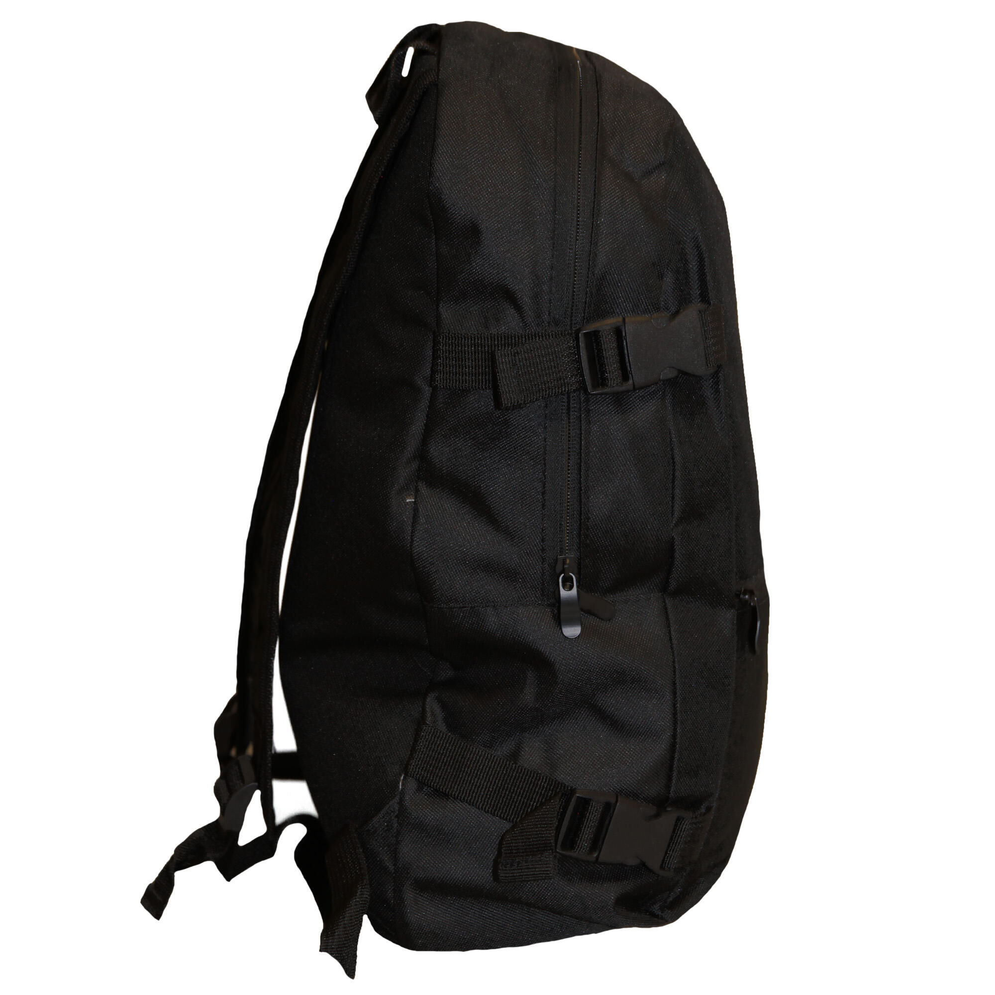 Unisex Wall Street Padded Backpack (Black) 3/5
