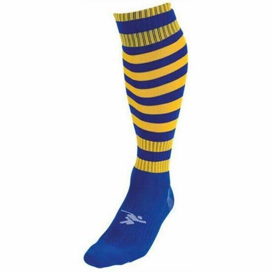 Chaussettes De Football PRO Enfant (Bleu Roi / Doré)