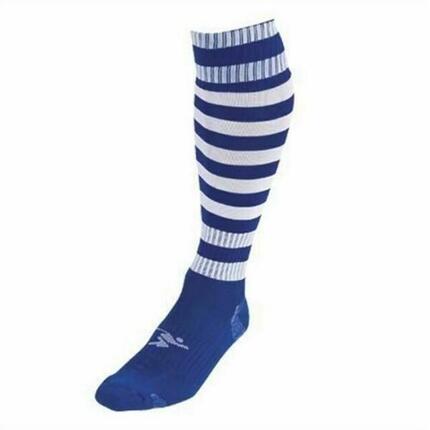 Chaussettes De Football PRO Enfant (Bleu Roi / Blanc)