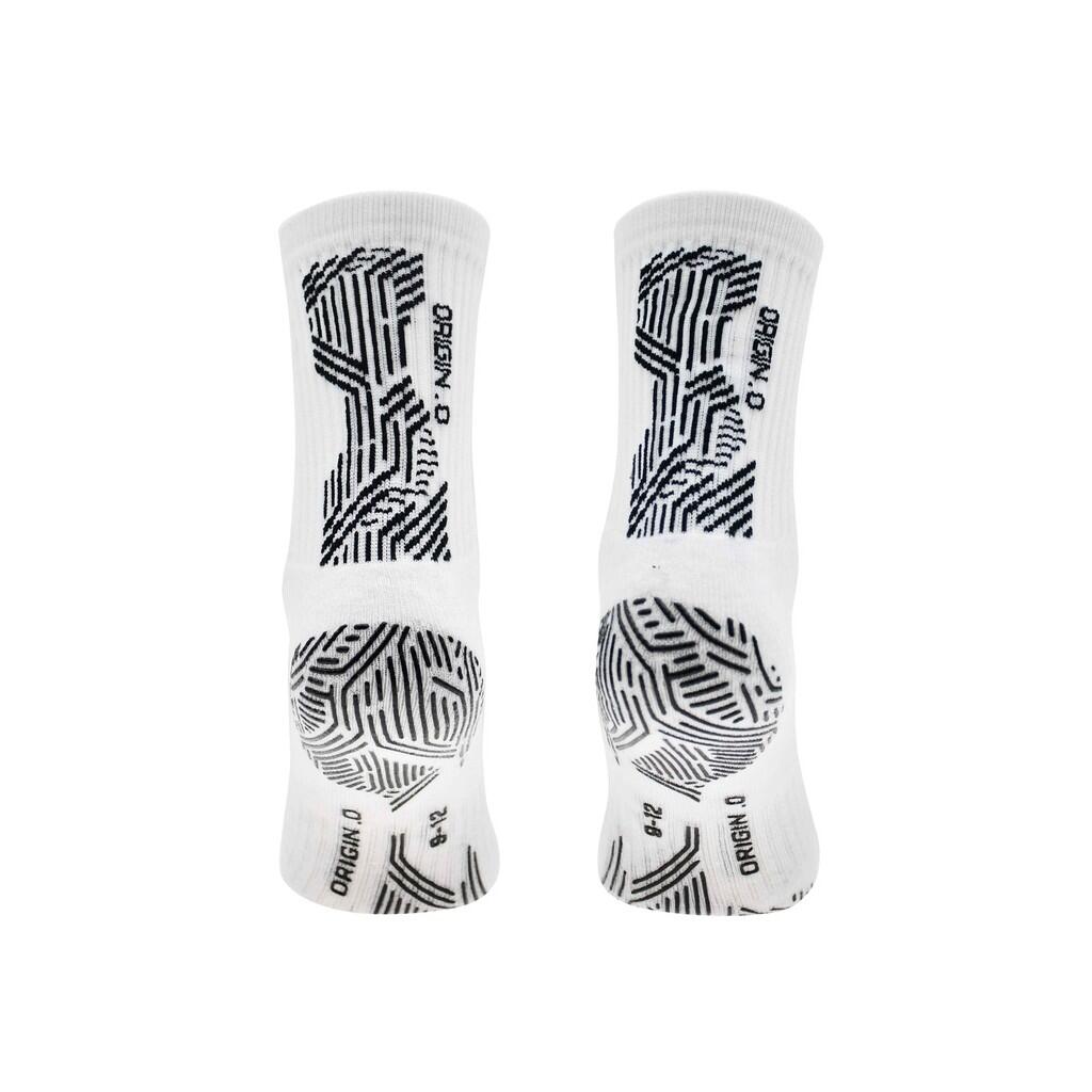 Bambini Antiscivolo Anti Scivolo Calzini Sportivi Precision Origin.0 Bianco Nero 2/4