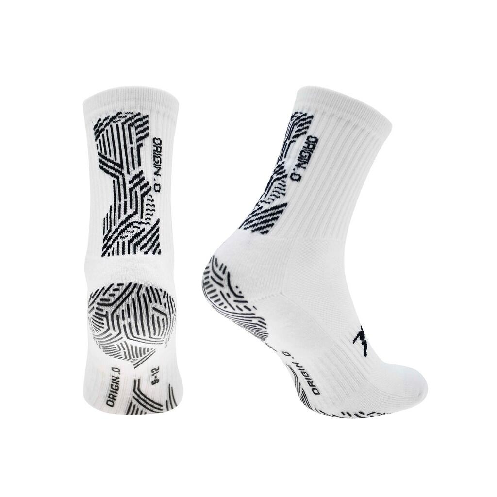 Bambini Antiscivolo Anti Scivolo Calzini Sportivi Precision Origin.0 Bianco Nero 4/4